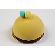 Half Sphere Mango Mousse